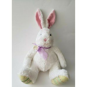Some Easter Bunny Loves You Plush White Pink Ears 12" sitting Hallmark